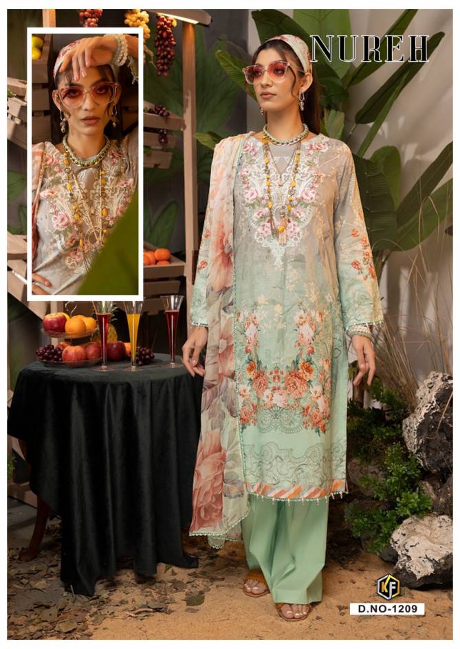 Keval Nureh Vol 12 Karachi Cotton Dress Material Catalog
